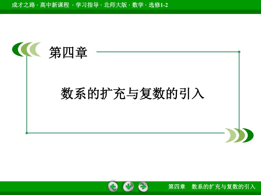 北师大版数学选修1-2 第四章 数系的扩充与复数的引入 章末归纳总结课件（48张）