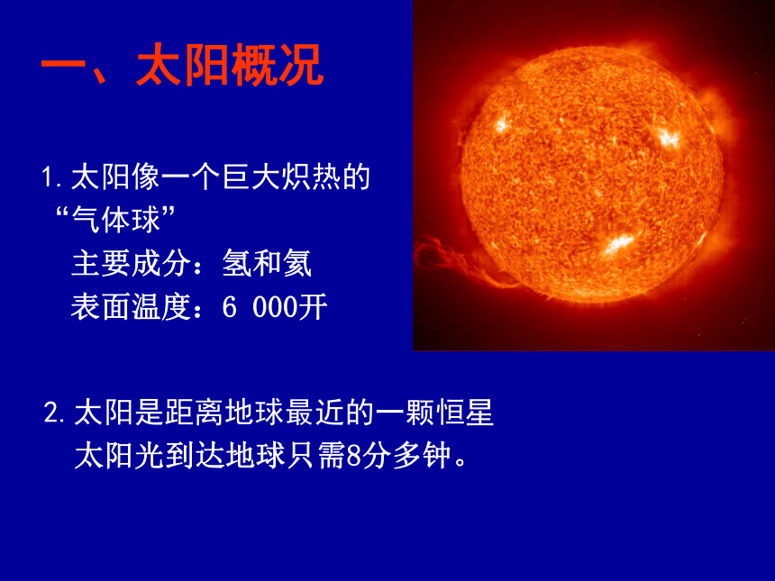 1.2太阳对地球的影响  中图版