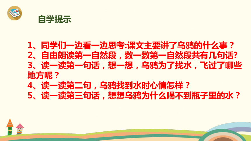 《乌鸦喝水》课件 (共22张PPT)