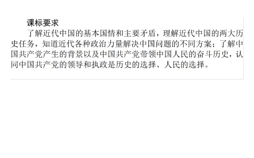 高中政治统编版必修三政治与法治课件：1.1 中华人民共和国成立前各种政治力量（42张PPT）
