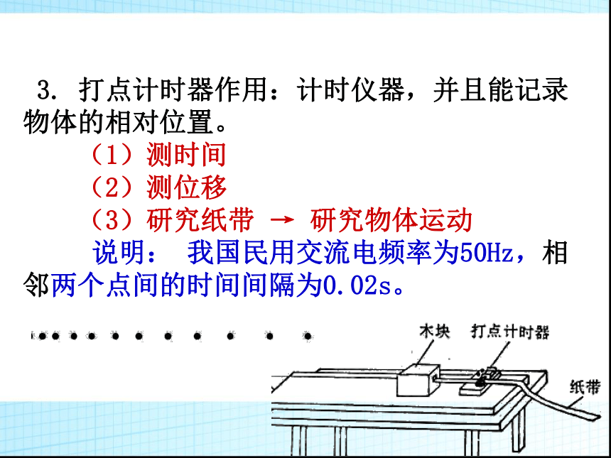 人教版高中物理必修1 1.4实验：用打点计时器测速度(自整理)80张PPT