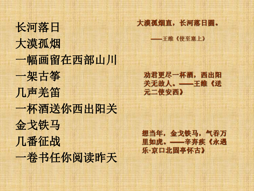 语文八年级上华东师大版5.16《西部畅想》课件(22张)