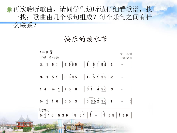 5.1唱歌 快乐的泼水节 课件（20张幻灯片）