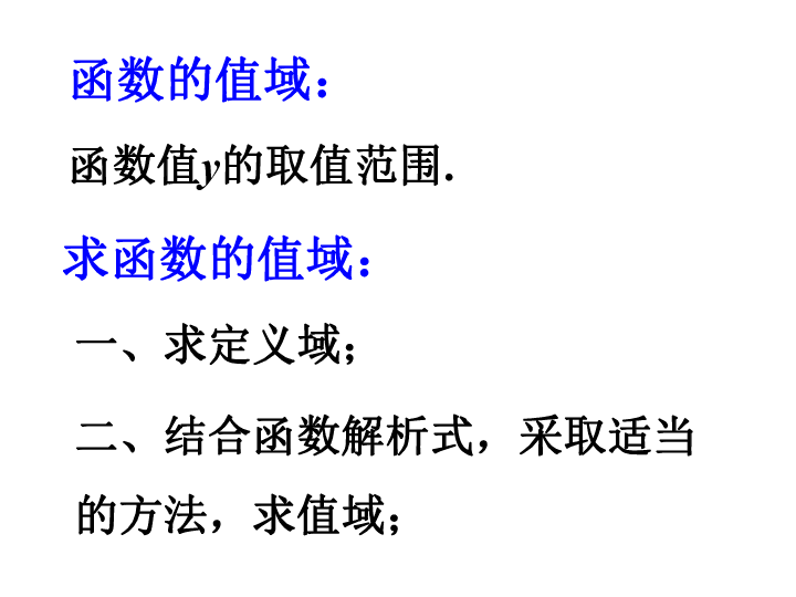 人教A版数学必修1第一章 集合与函数概念1.3 函数的基本性质  （课件）