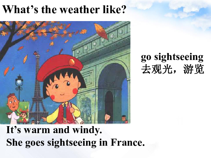 Unit 4 Seasons and Weather  Lesson 11 Weather Around the World（第一课时） 课件（14张PPT）