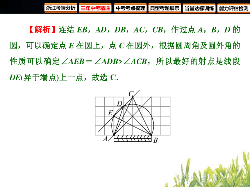 2018年浙江中考数学复习 圆 第19课时 点、直线和圆的位置关系（105张PPT）