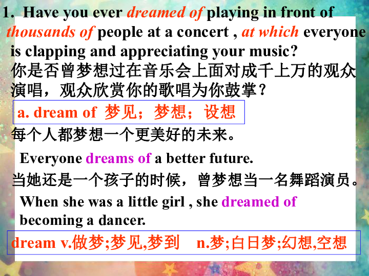 人教版必修二Unit5 Music-Reading(1)language points课件(共36张PPT)