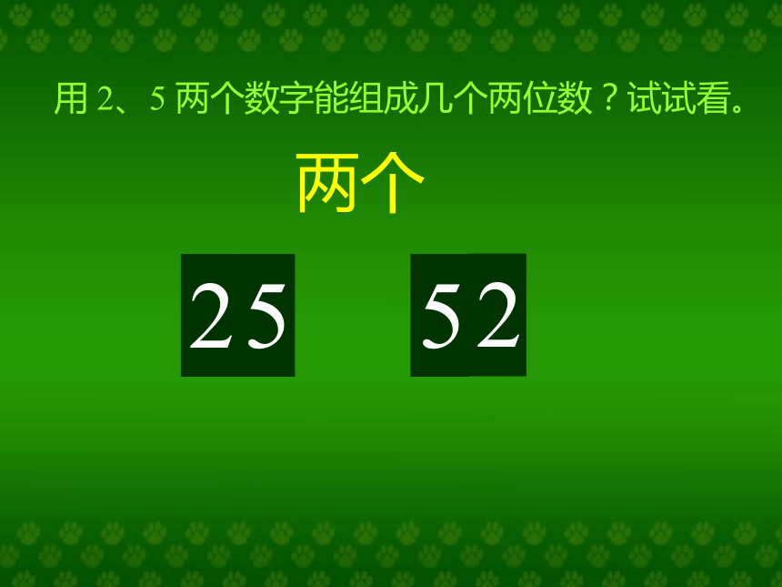 （人教新课标）二年级数学上册课件 排列与组合