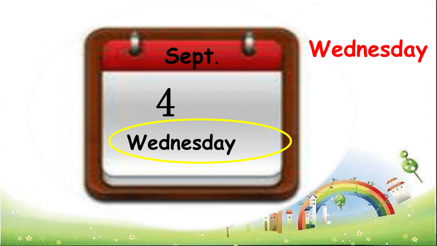 Unit 1 Days of a week Lesson 1 第一课时课件(共19张PPT)