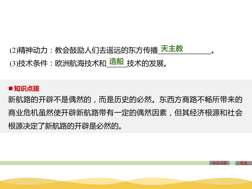 吉林省梅河口五中历史人教版必修二 第二单元第5课开辟新航路 课件