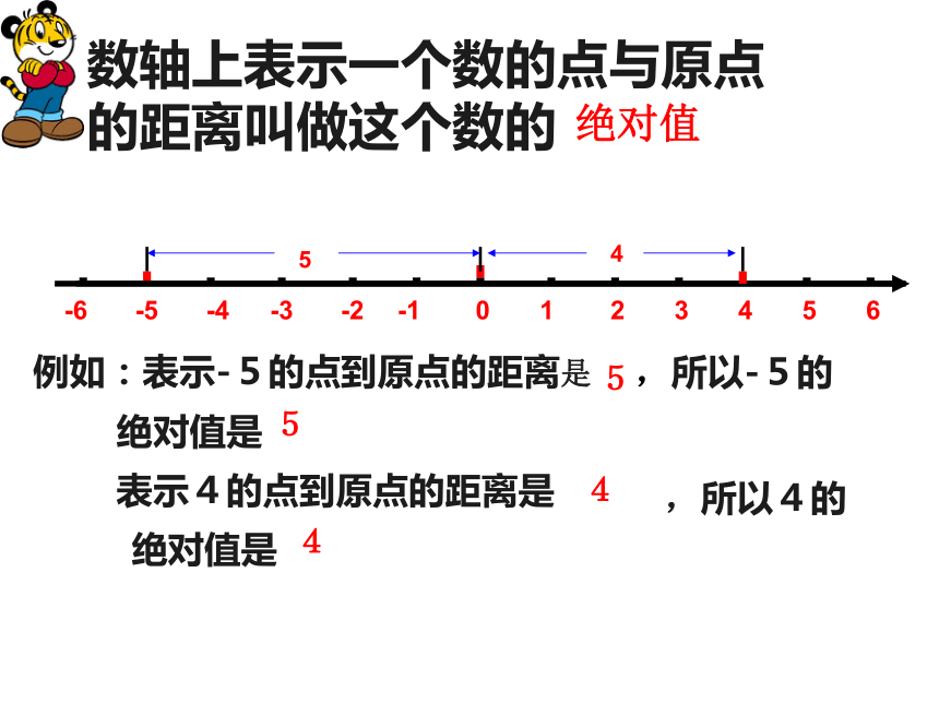 数学七年级上青岛版2.3相反数与绝对值课件4