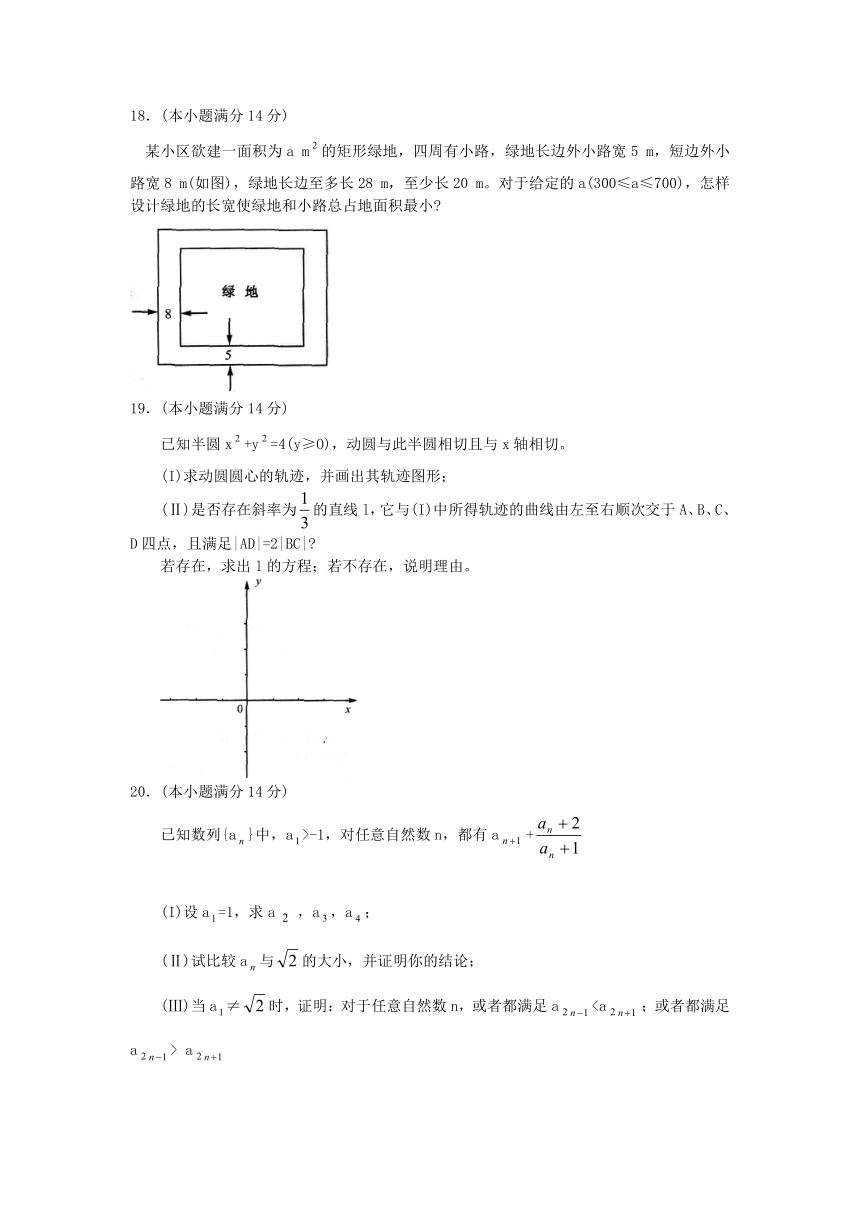 2004年3+X全国模拟试卷北京市数学卷[下学期]