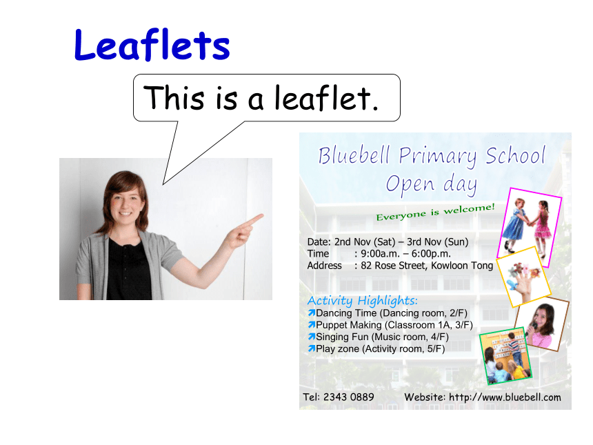 Chapter 1 Text Type Leaflets This is a leaflet.语法 课件(共23张PPT)