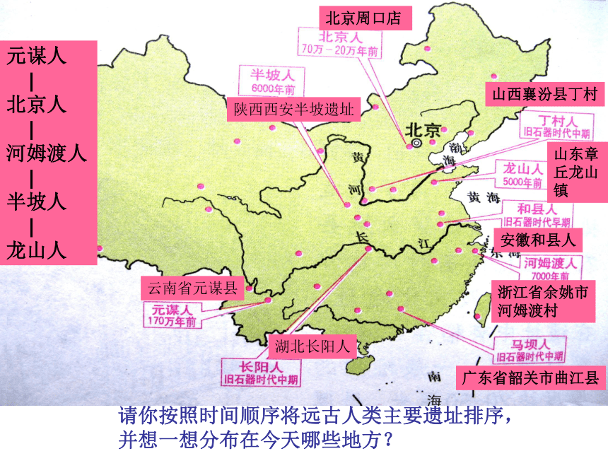 2015-2016沪教版历史八年级上册第一单元课件：第1课《石器开辟的世界》（共33张PPT）