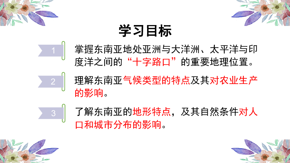 粵人地理七年級下冊72東南亞課件共35張ppt