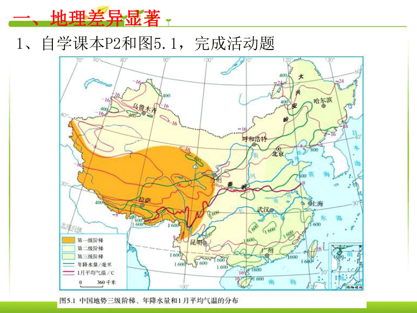 人教版地理八年级下册第五章 中国的地理差异课件