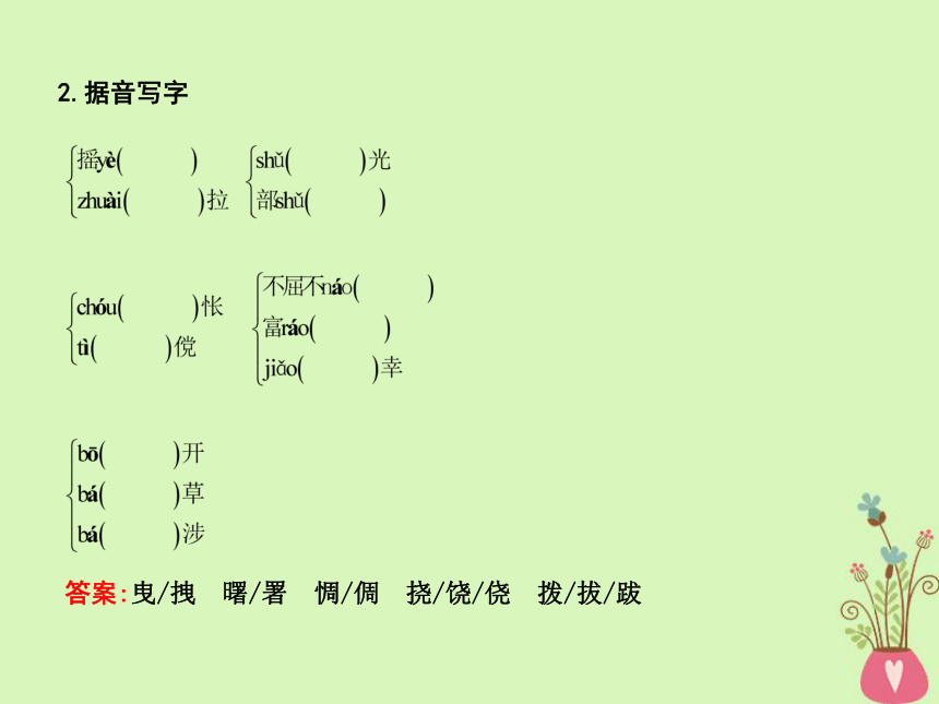 2018版高中语文专题1向青春举杯吟诵青春《相信未来》课件苏教版必修1