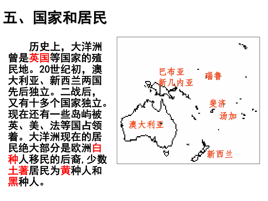 沪教版  七年级下册  第三单元第七课 发达国家  澳大利亚 课件