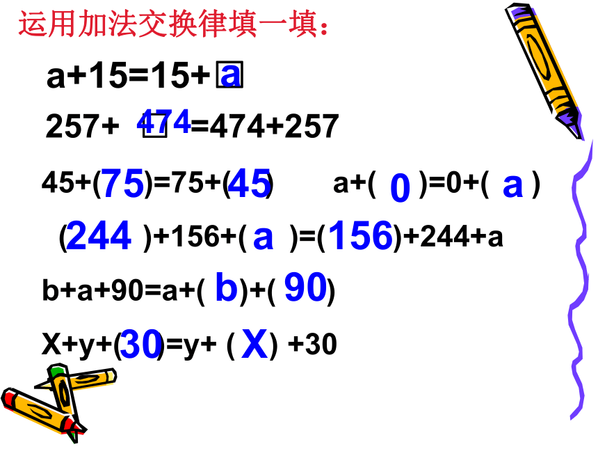 《加法交換律和結合律》教學課件下載-數學-21世紀教育網