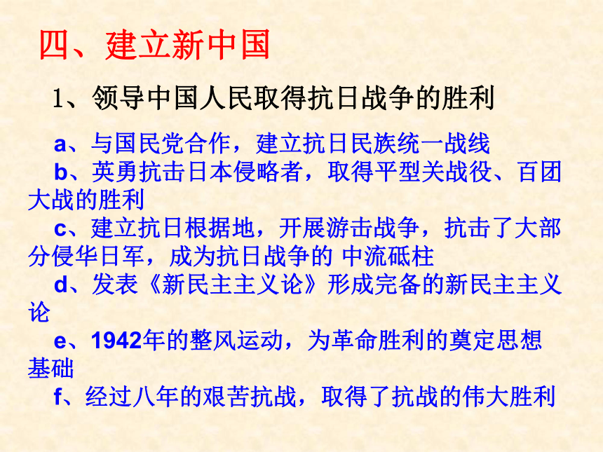 第4课 新中国的缔造者毛泽东 课件 (4)【43张ppt】