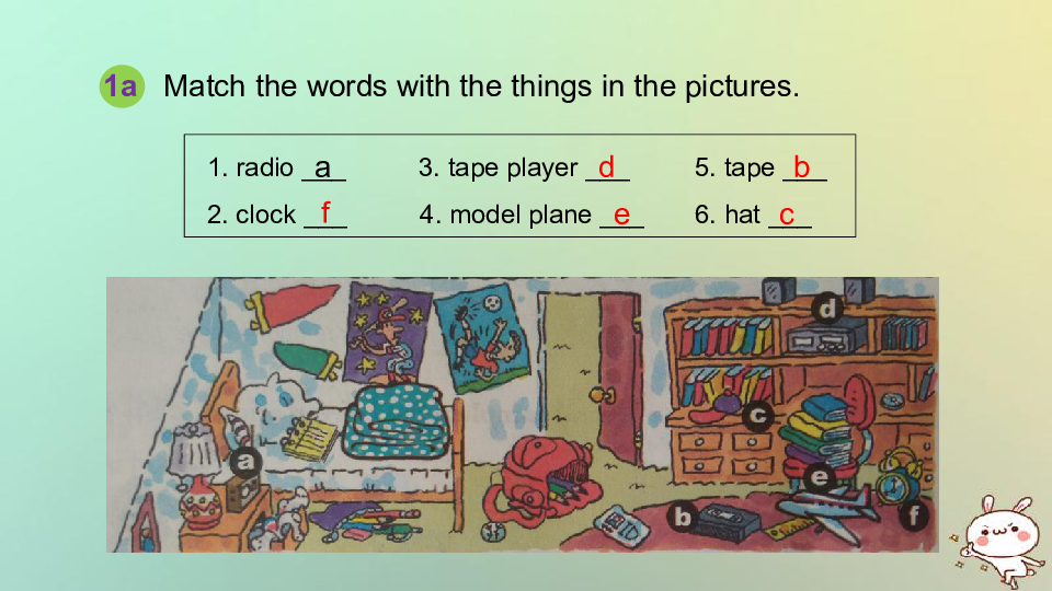 Unit 4 Where’s my  schoolbag?TheThird Period  SectionB1a-1e课件（13张PPT）