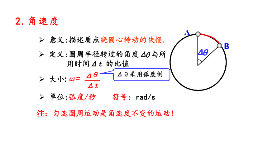 61圆周运动共20张ppt