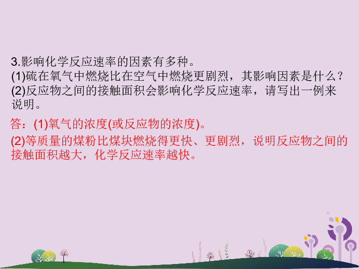 2019年中考科学总复习专项三化学专题卷分析说理题(课件 12张PPT)