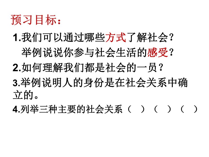 1.1我与社会课件