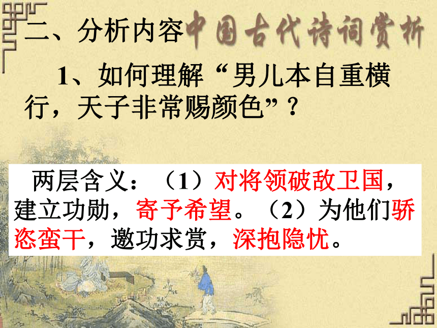 江苏省宿迁市马陵中学高中语文苏教版课件 选修《唐诗宋词选读》燕歌行