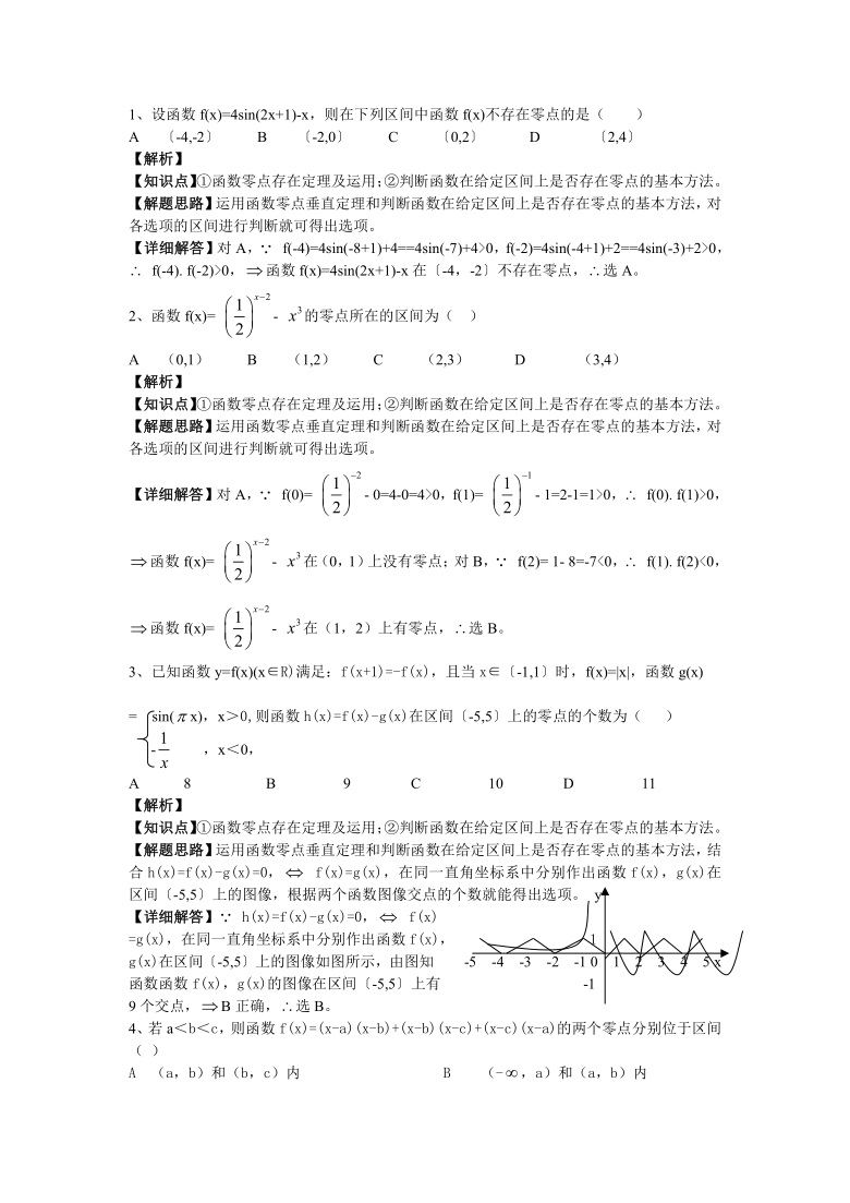 函数与方程问题的类型及解法（Word）