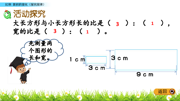 苏教版六年级下册数学课件：4.10 面积的变化（探究规律，共9张PPT）