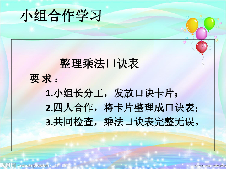 6.6表内乘法（二） 整理和复习课件（22张ppt）