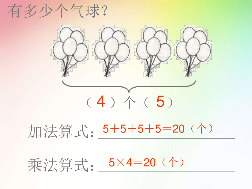 表内乘法（一）整理与复习 课件