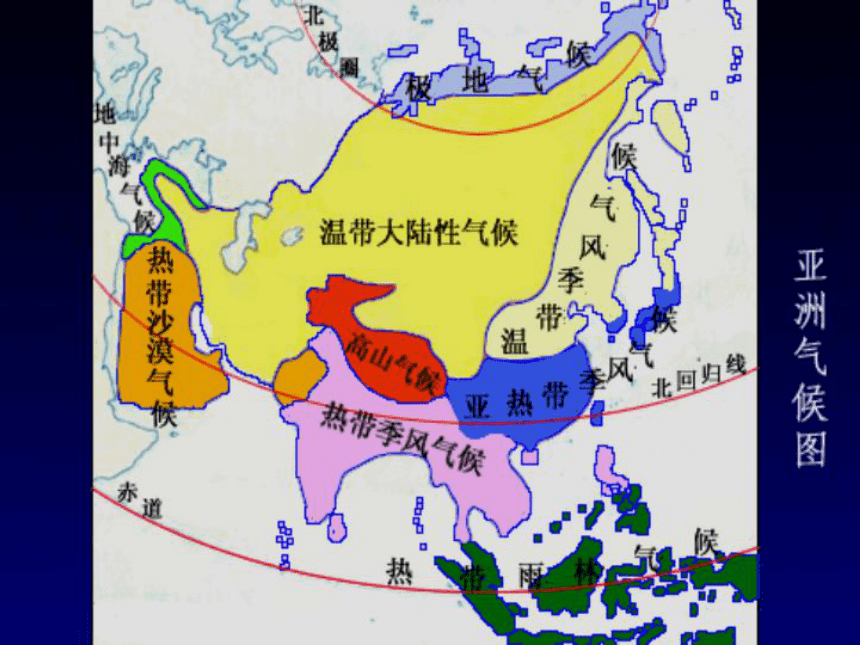 溫帶季風氣候成因:主要是海陸熱力差異.