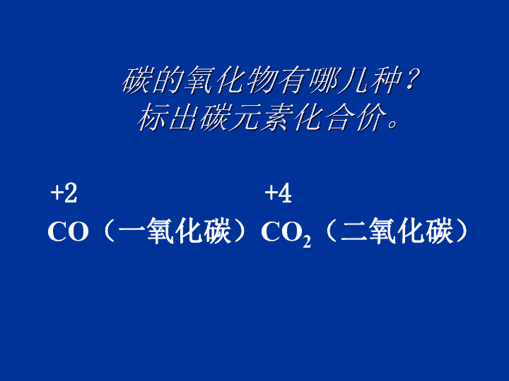 人教版九年级上册化学  6.3 二氧化碳和一氧化碳 课件（24张PPT）