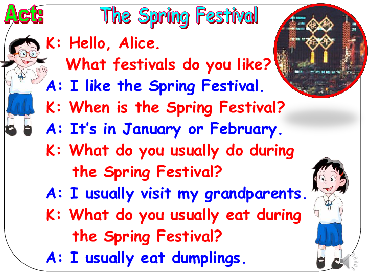 Module 4 Unit 2 Festivals in china Period 2（The Double Ninth Festival ）课件（28张PPT，内嵌音频）