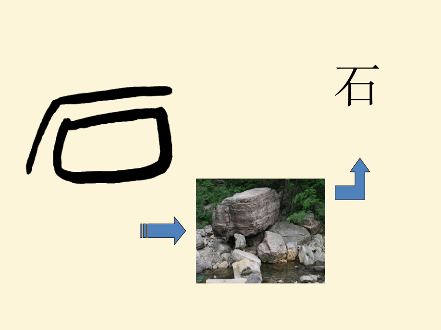 人教版小学一年级美术下册20汉字中的象形文字参考课件共20张ppt