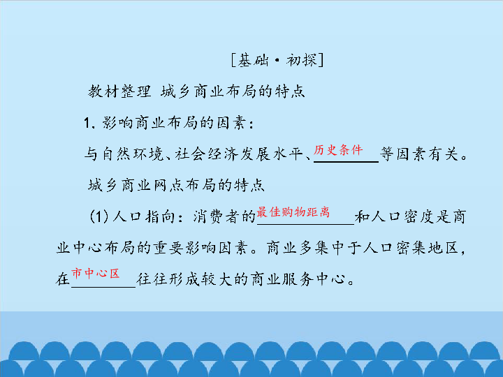 4．3商业布局与生活（共39张PPT）