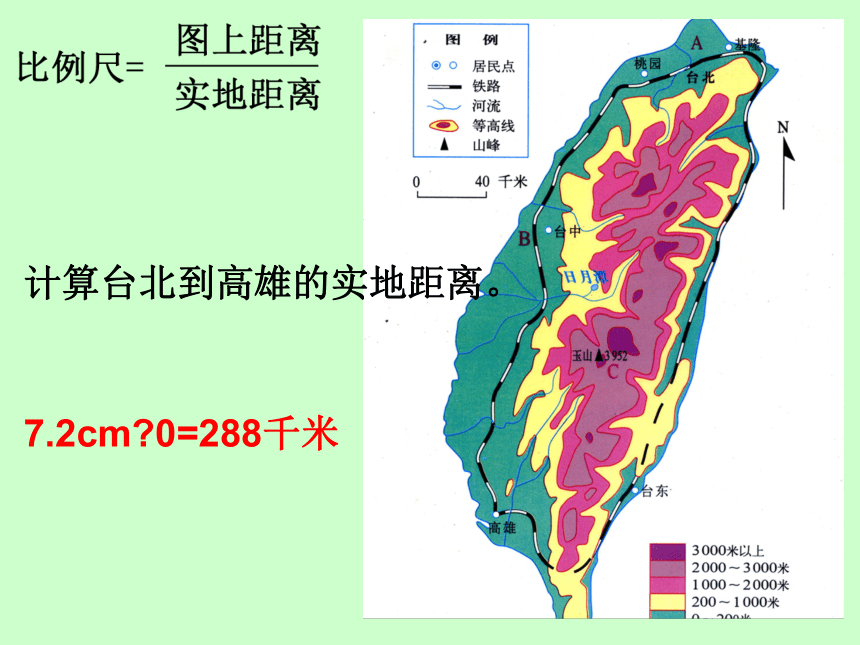 最新人教版七年级地理第三节 地图的阅读（30张PPT）