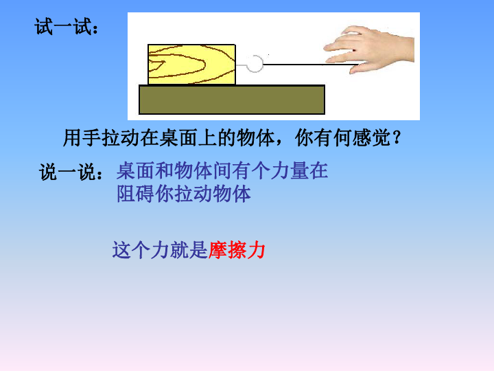 教科版物理八年级下册-7.5《5.摩擦力》-教学课件（共42页ppt）