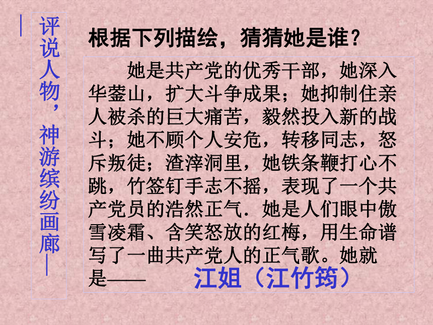 江苏省南京市上元中学九年级语文下册教学课件：走进小说天地3