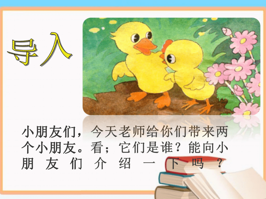 5 小公鸡和小鸭子 课件