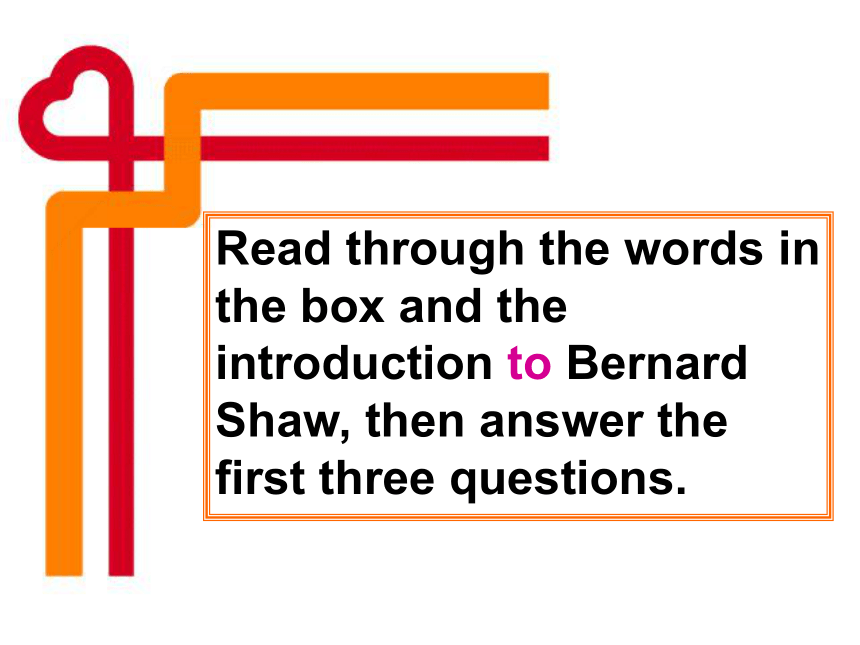 Module 1 Bernard Shaw’’s Pygmalion Introduction&Reading