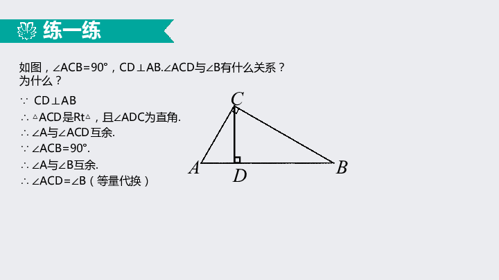 11.2.2与三角形有关的角（2）——直角三角形（同步课件）