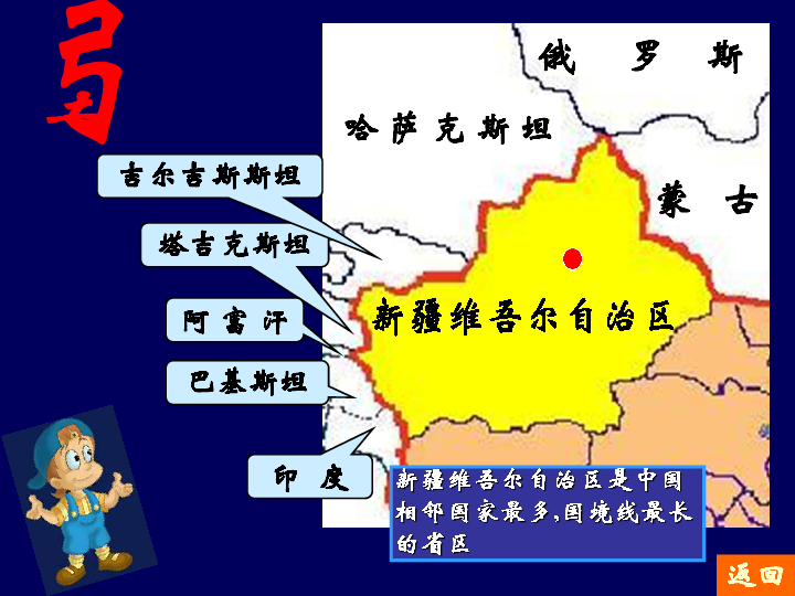 沪教版地理七年级上册中国区域篇（上）  1.1新疆维吾尔自治区  课件(共25张PPT)