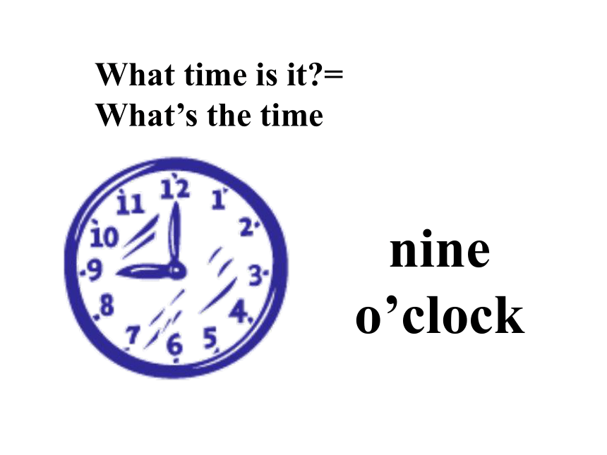 2020-2021学年人教版英语七年级下册Unit2 What time do you go to school? Section B 1a—1e课件（共22张PPT）