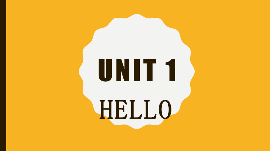 朗文外研社新概念英语A 三年级下册Unit1 Hello！课件