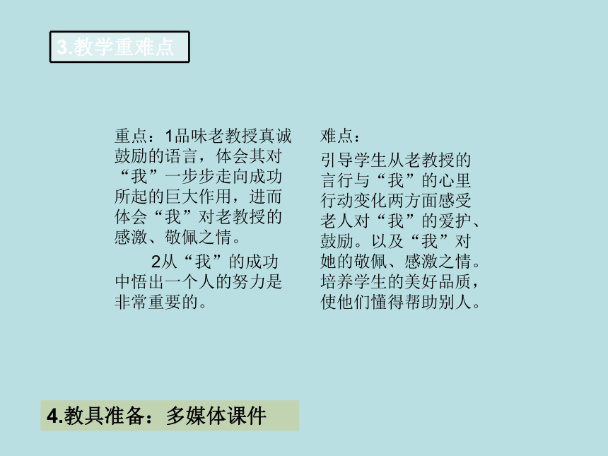 《唯一的听众》说课课件