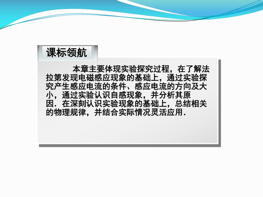 鲁科版高中物理选修3－2第一章 电磁感应第一节《磁生电的探索》课件 （共30张PPT）