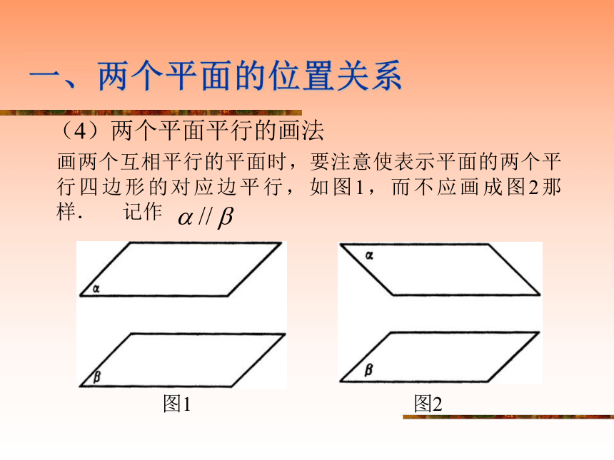 两个平面的位置关系（高）[下学期]